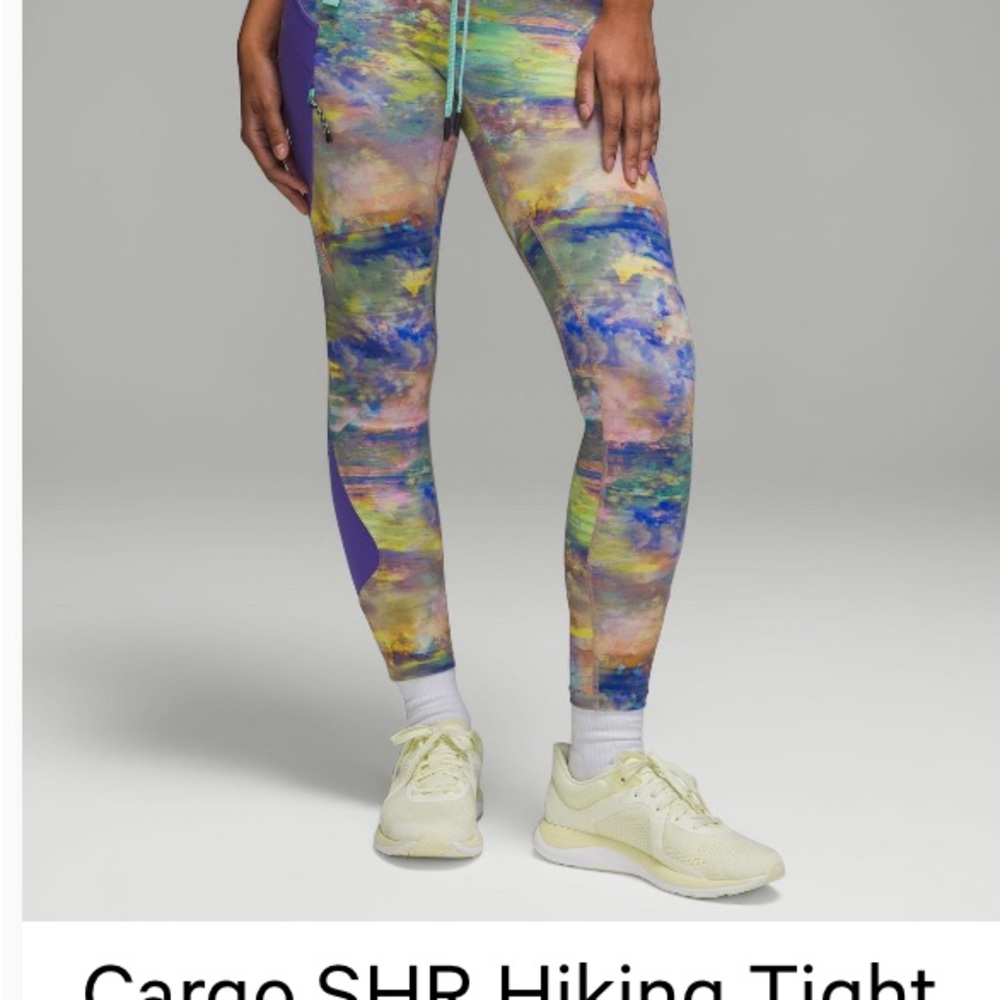 Lululemon Multicolor Abstract Leggings